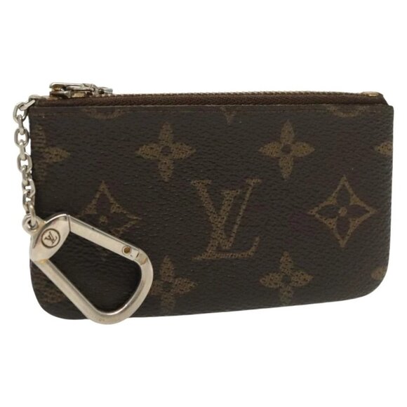 LOUIS VUITTON Monogram Pochette Cles Coin Purse M60033 LV Auth 138161 - Picture 1 of 16